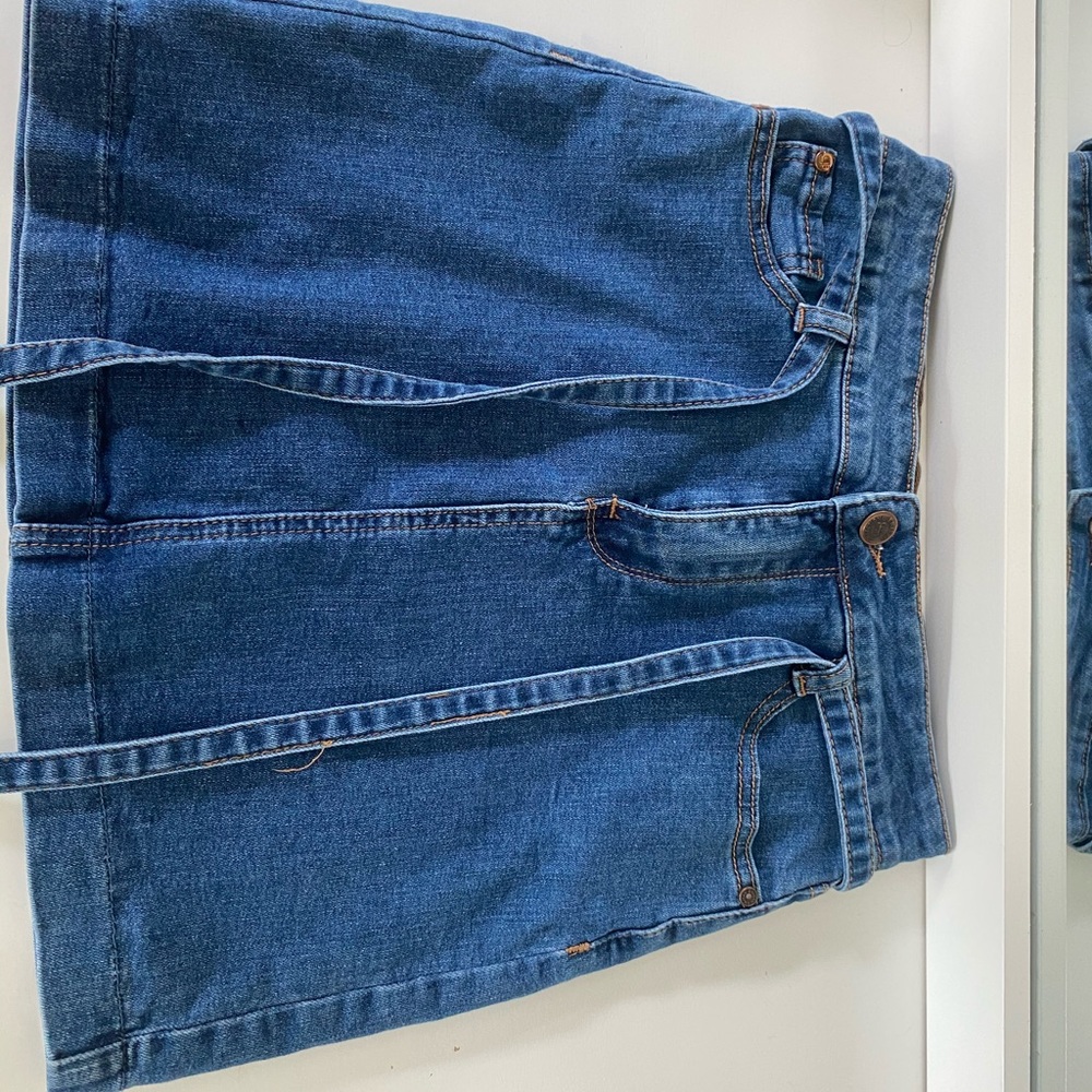 Denim skirt